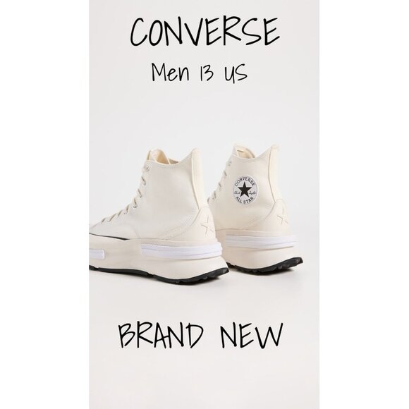 Converse Other - Converse Run Star Legacy CX High Platform Shoes - Beige Women 14.5, Men 13 New